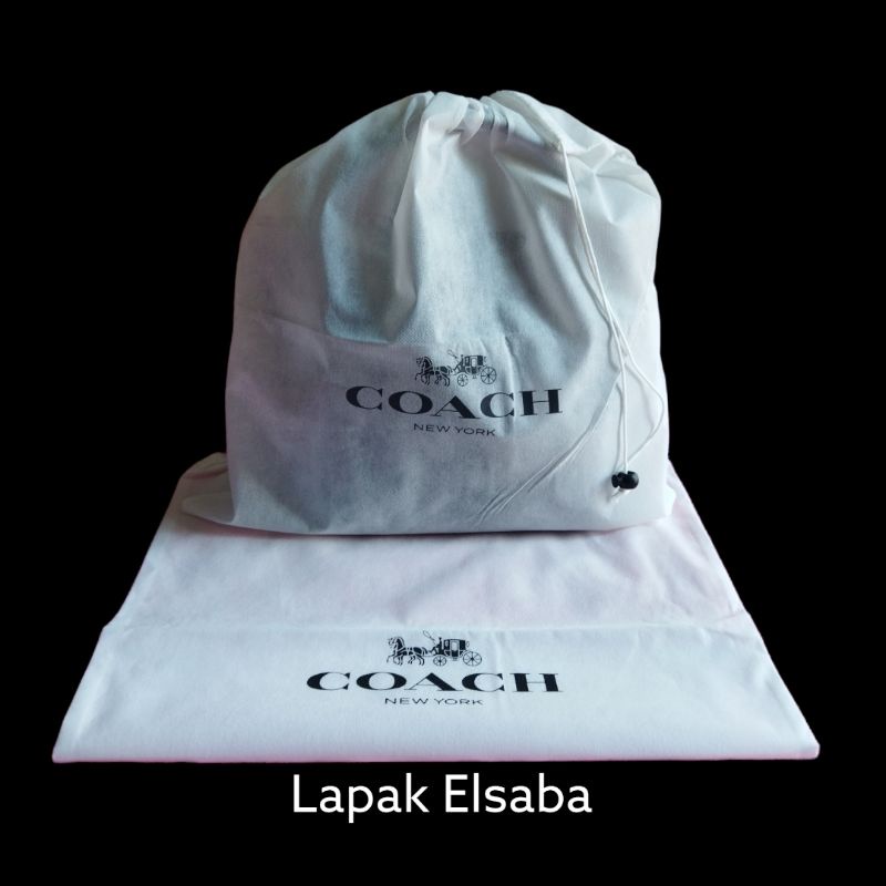 Dustbag Coach /Sarung Tas/Dustbag Pengganti Sablon/Dustbag Branded