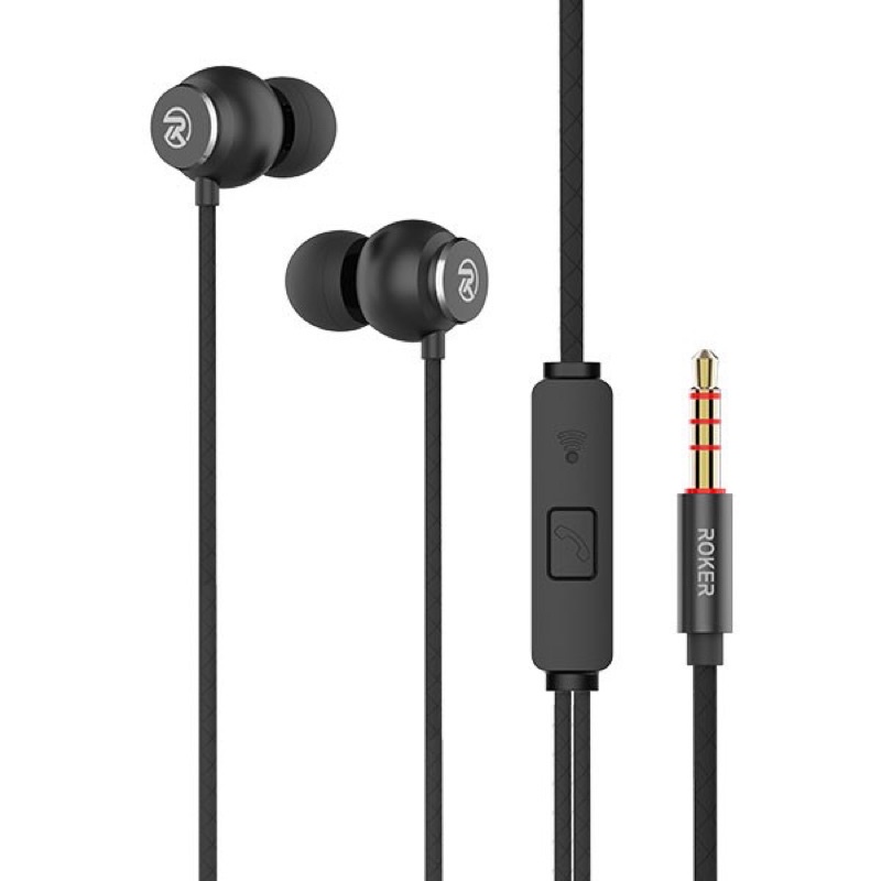 GROSIR HANDSFREE ROKER RK51K FATT BOY EARPHONE EXTRABASS ORIGINAL