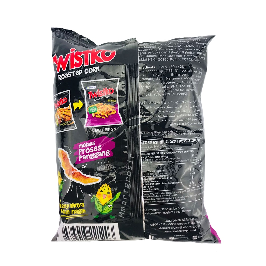 Twistko / Makanan Ringan / Jagung bakar / Ciki