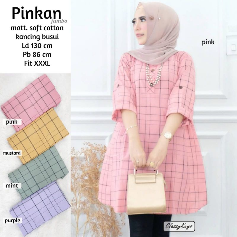 PINKAN BLOUSE JUMBO BY CLASSYKEYS