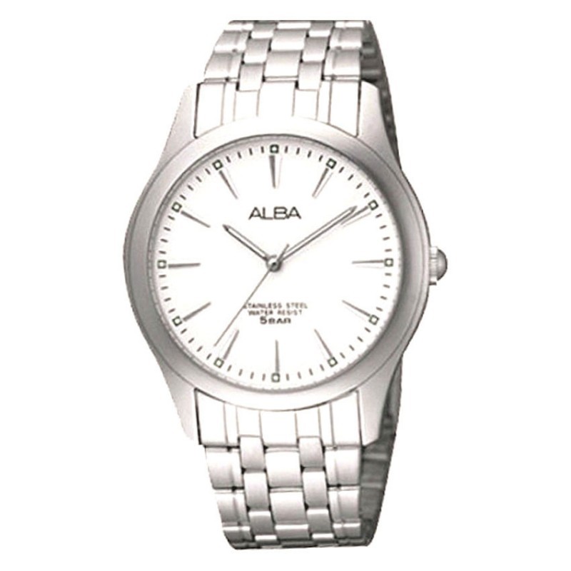 ALBA ARSY17X1 Jam Tangan Pria - Silver White