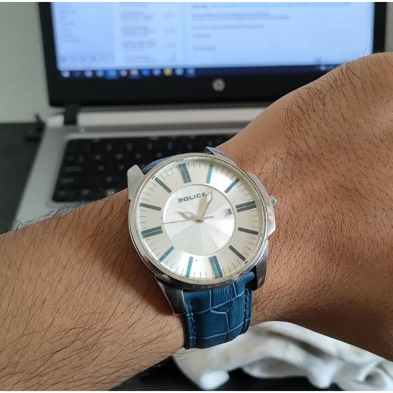 Police 14384J Second Original / Jam Police Unisex Second Original / Jam Police Cowok Second Original