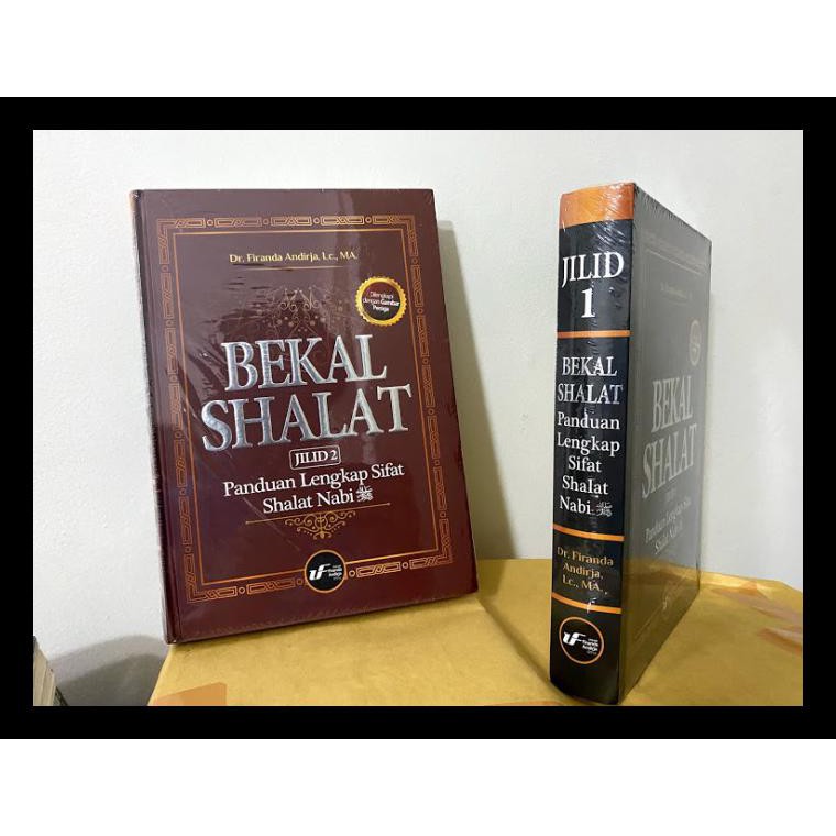 Buku Religi/Buku Spiritual Buku Bekal Shalat Karya Ust. Dr. Firanda Andirja, Ma (Jilid 1 Dan 2)