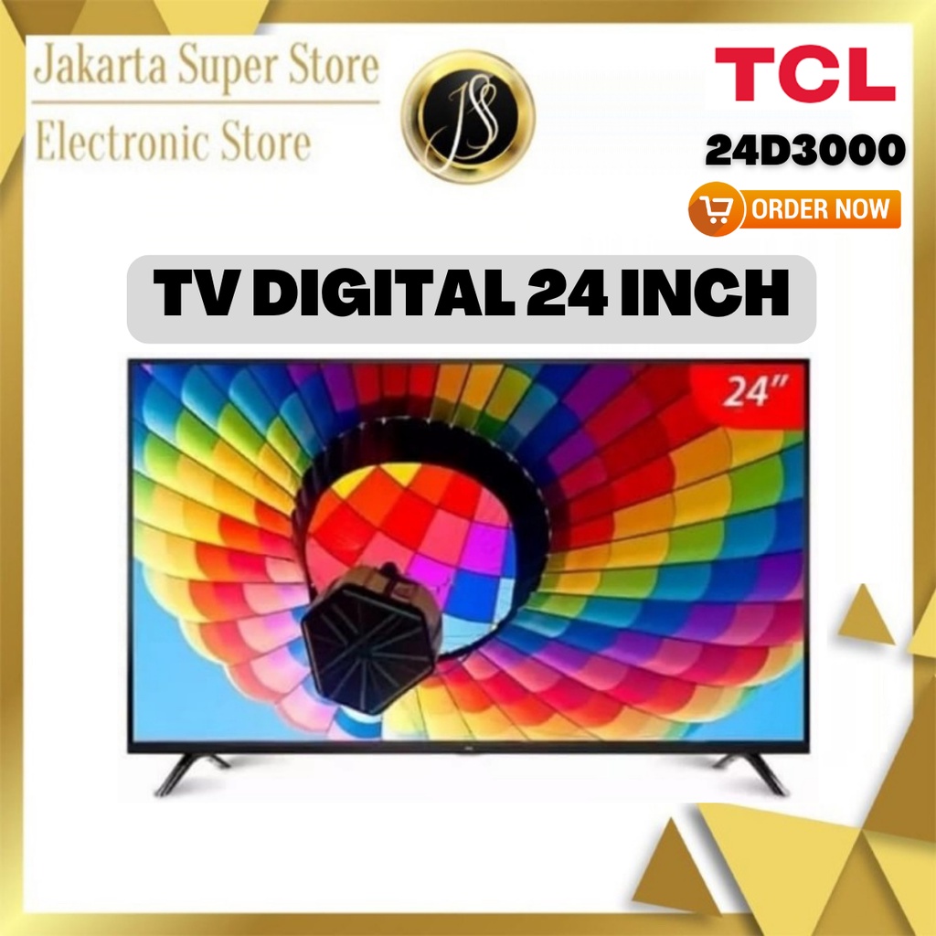 LED TV TCL 24 INCH DIGITAL TV L-24D3000