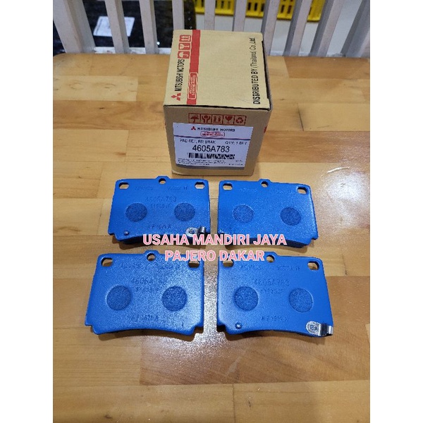 KAMPAS REM BELAKANG BRAKE PAD REAR PAJERO SPORT DAKAR 4605A783