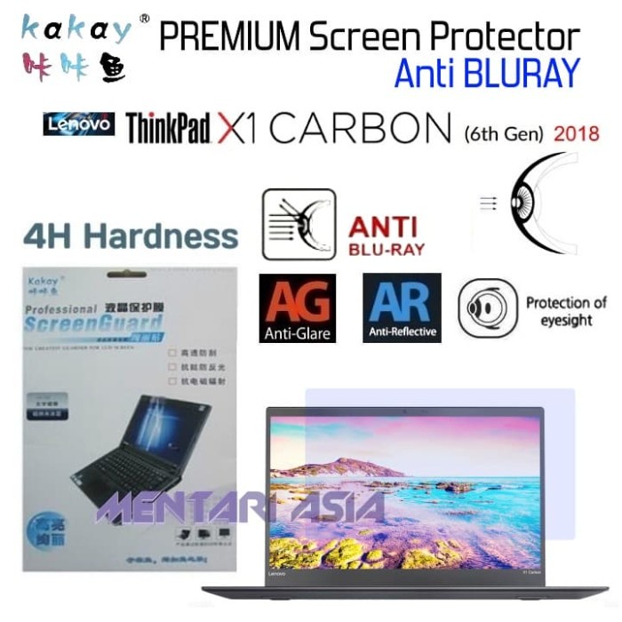 

Premium Screen Protector Lenovo Thinkpad X1 Carbon - Kakay Premium Anti Bluray
