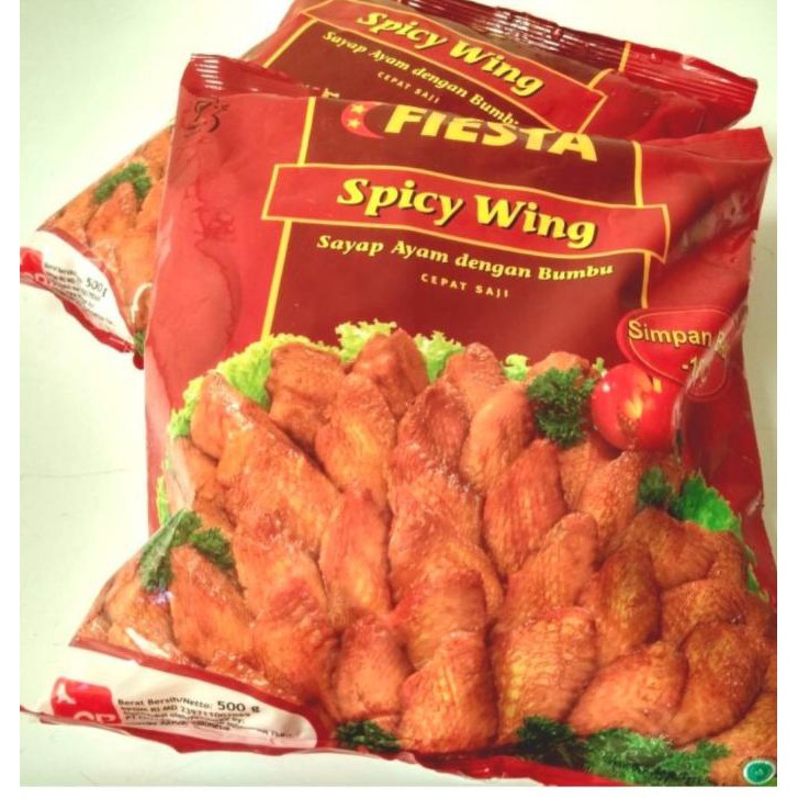 

Promo Fiesta Spicy Wing 500Gr Sayap Ayam Dengan Bumbu Termurah