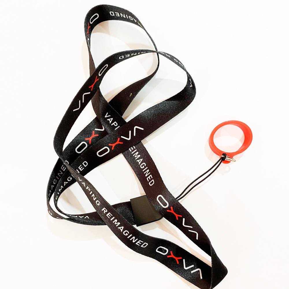 LANYARD OXXVA KARET HITAM