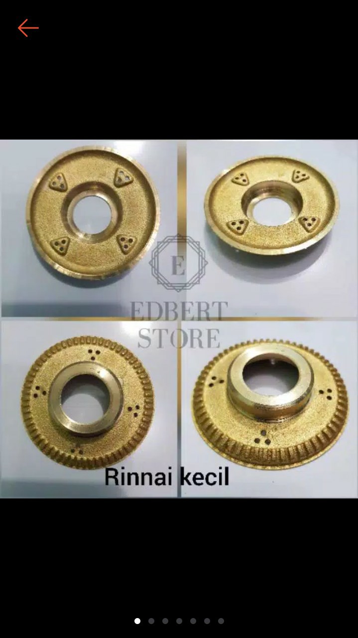 Burner Kompor Gas Rinnai Kiri / Kecil