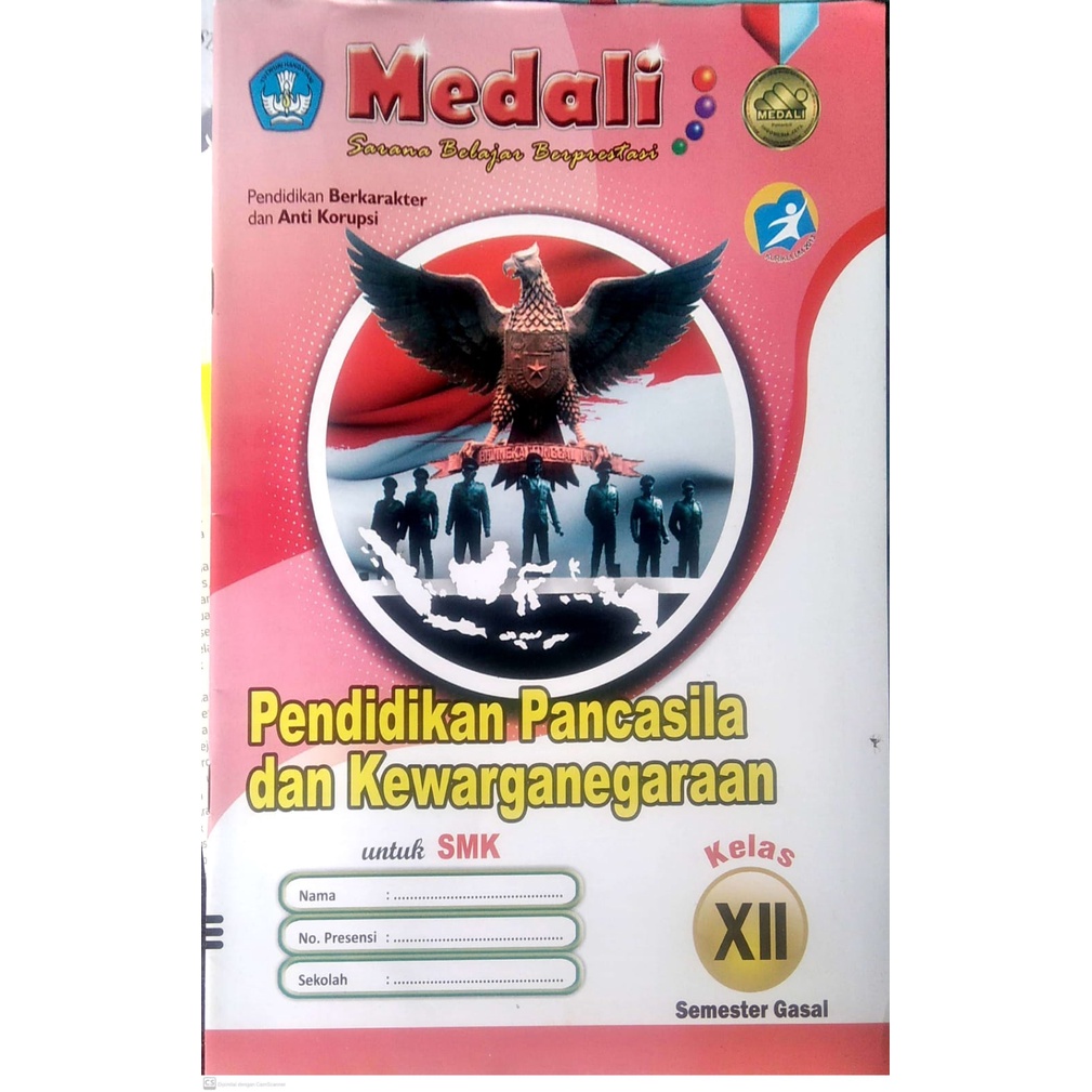 BUKU LKS PPKN SMK/MAK XII