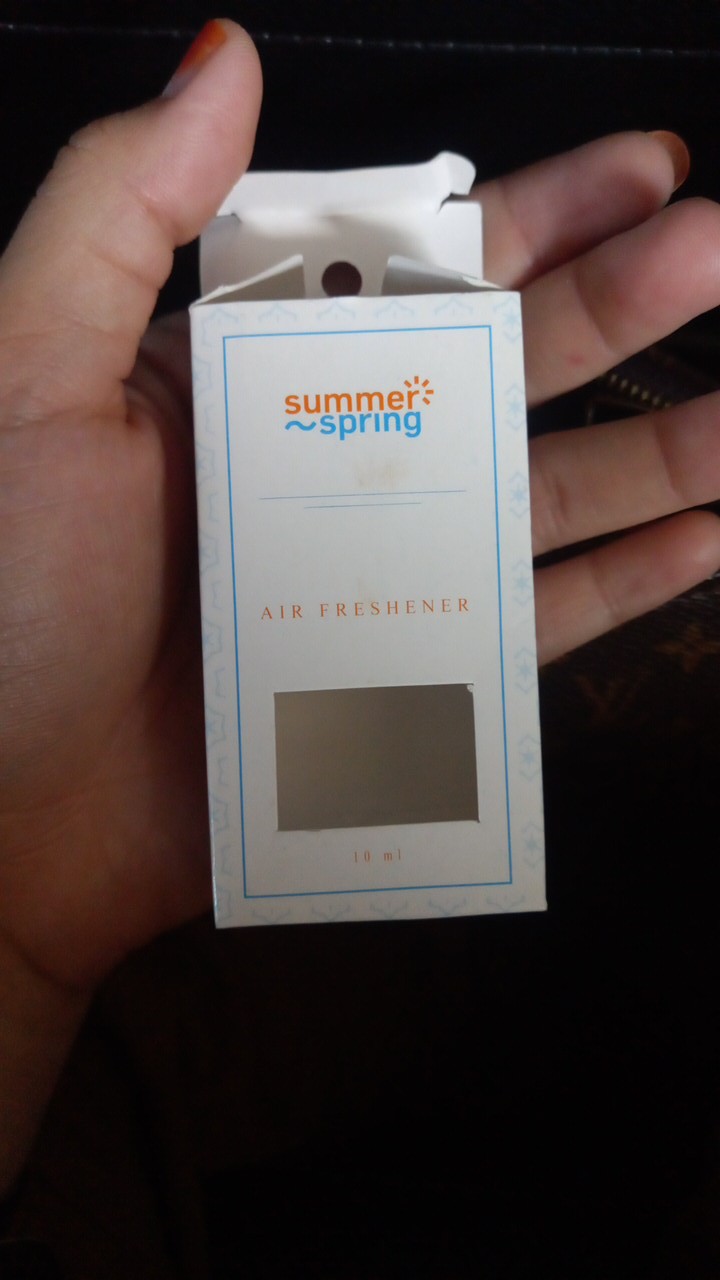 Parfum Pengharum Ruangan Mobil Lemari Botol Gantung Apel Isi 10 Ml Premium Summerspring All In One