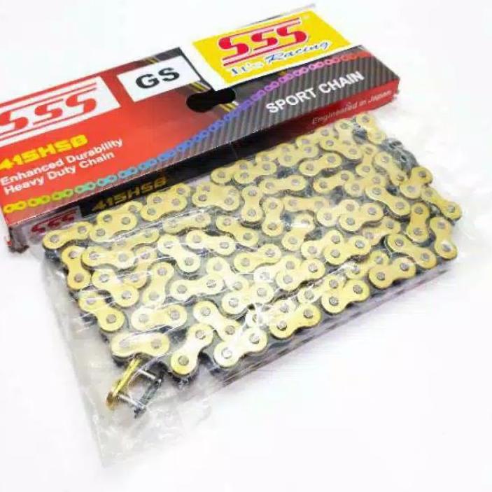 ✩ RANTAI SSS SB428-130L / 415SB-130L RANTAI MOTOR VIXION NINJA CBR SATRIA FU JUPITER MX ☆