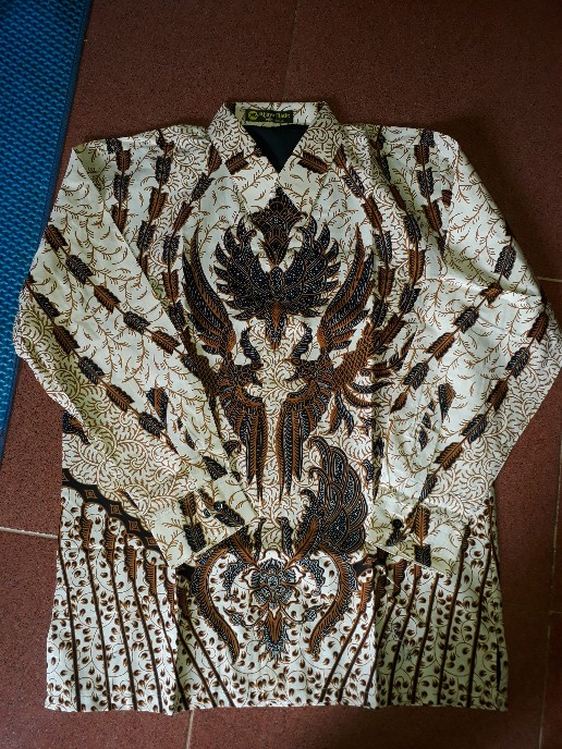 Batik Pria Peksi Gading Full Furing Katun Halus Ori Solo