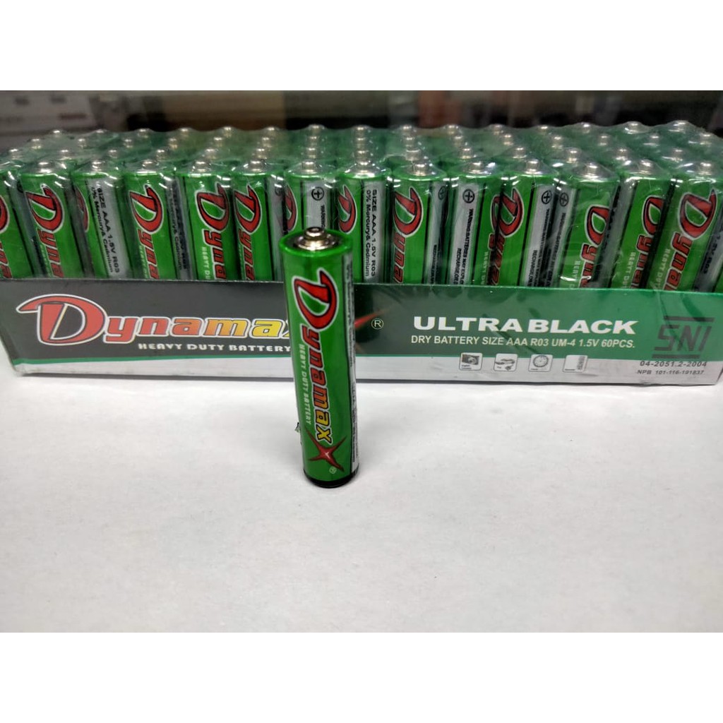 DYNAMAX R03 Heavy Duty Battery Size AAA