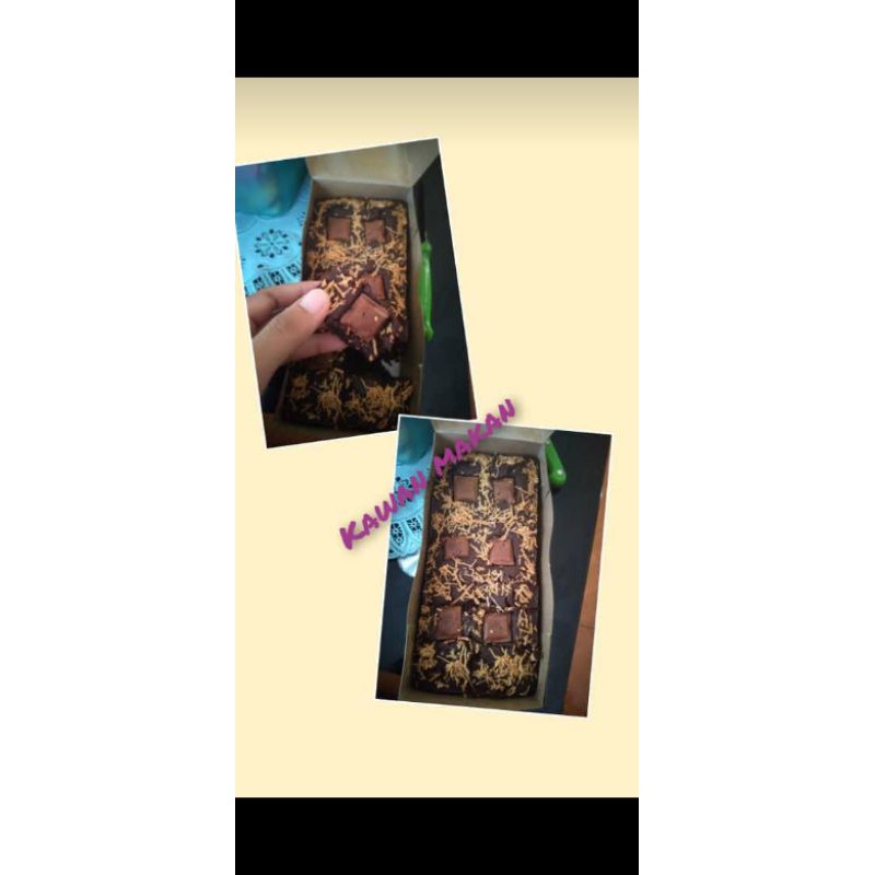 

Fudgy Brownies Choco & Matcha