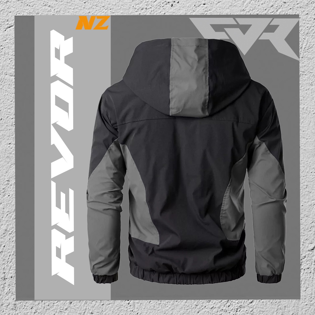 Revor NZ Jaket Parasut Windproof Waterproof