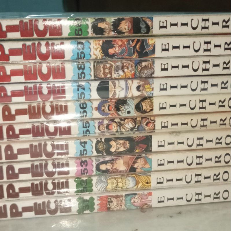 komik one piece 51-60 set kolpri