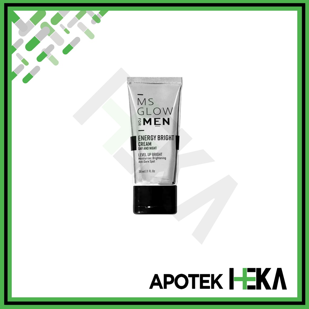 MS Glow For Men Energy Bright Cream Day And Night 30 ml (SEMARANG)