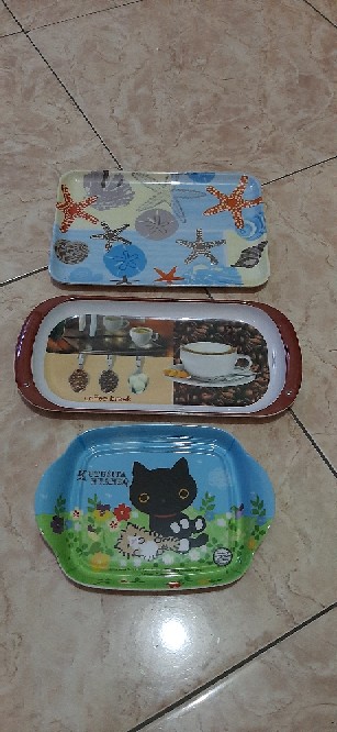 Nampan/tray/baki Mini Melamine Kutusita Nyangko