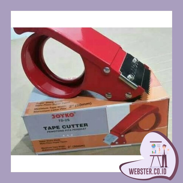 

WE2211 SELOTIP & DOUBLE TAPE DISPENSER ALAT TOYS PEMOTONG LAKBAN BESI JOYKO TD2S 2INCH GROSIR T