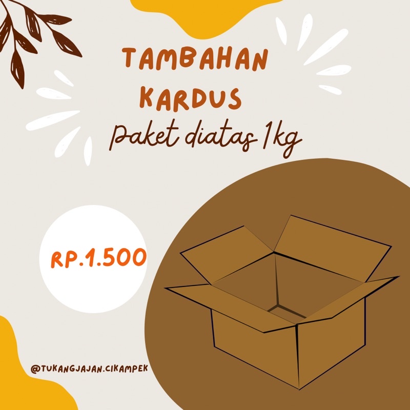 

EXTRA BUBBLE WRAP DAN KARDUS DEMI KEAMANAN PAKET