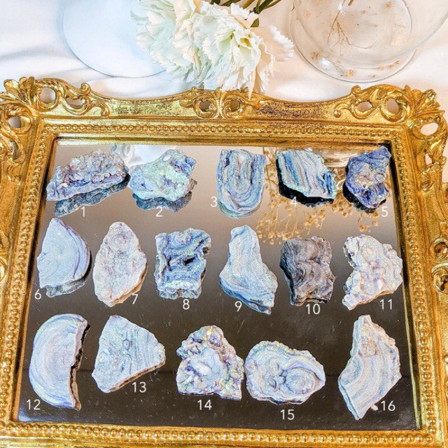 

Aura Chalcedony Raw Slabs