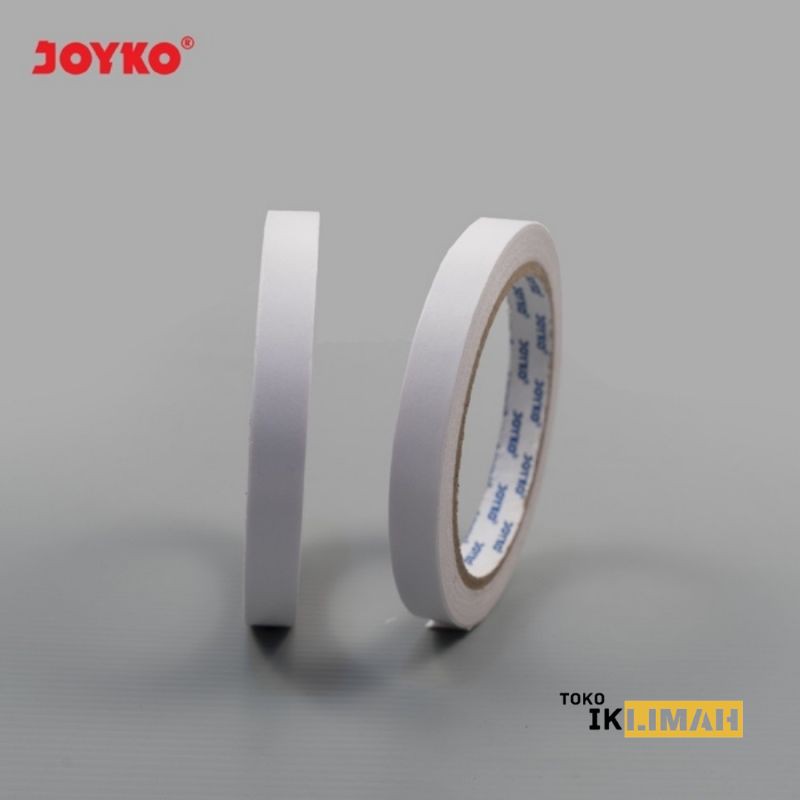 

Double Tape JOYKO 12mm x 15 yard / Perekat 2 Sisi / Dobel Tip