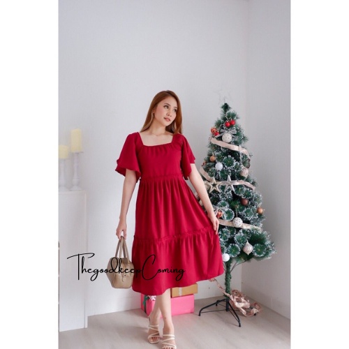 Fiore Dres Jumbo | Dress Jumbo Wanita | Dress Big Size| Dress Korea Korea Style | Plus Size Clothing