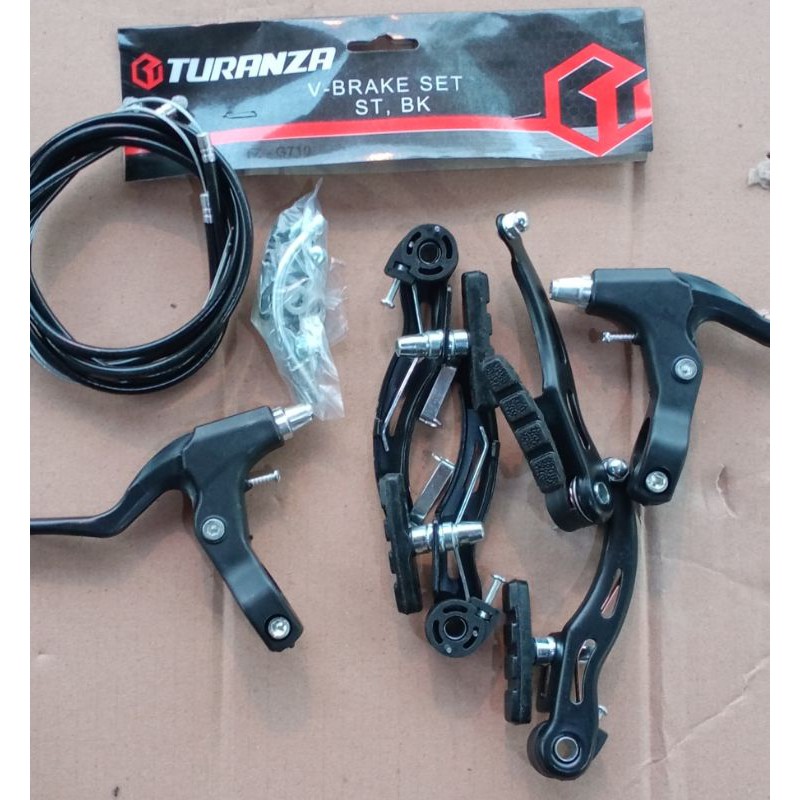 Rem sepeda V brake komplit.untuk mtb/lipat&bmx