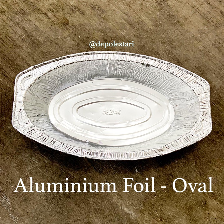 Cup Alumunium Foil OVAL Bercode