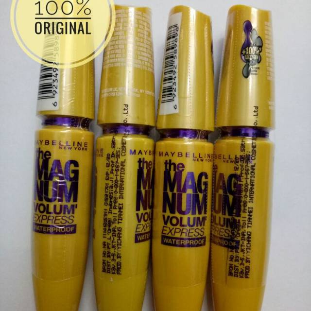 maybelline mascara magnum volum express Original / maskara / maybeline ORIGINAL