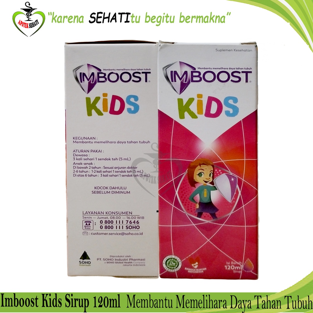 IM BOOST IMBOOST TABLET HISAP MULTIVITAMIN DAYA TAHAN TUBUH ANAK