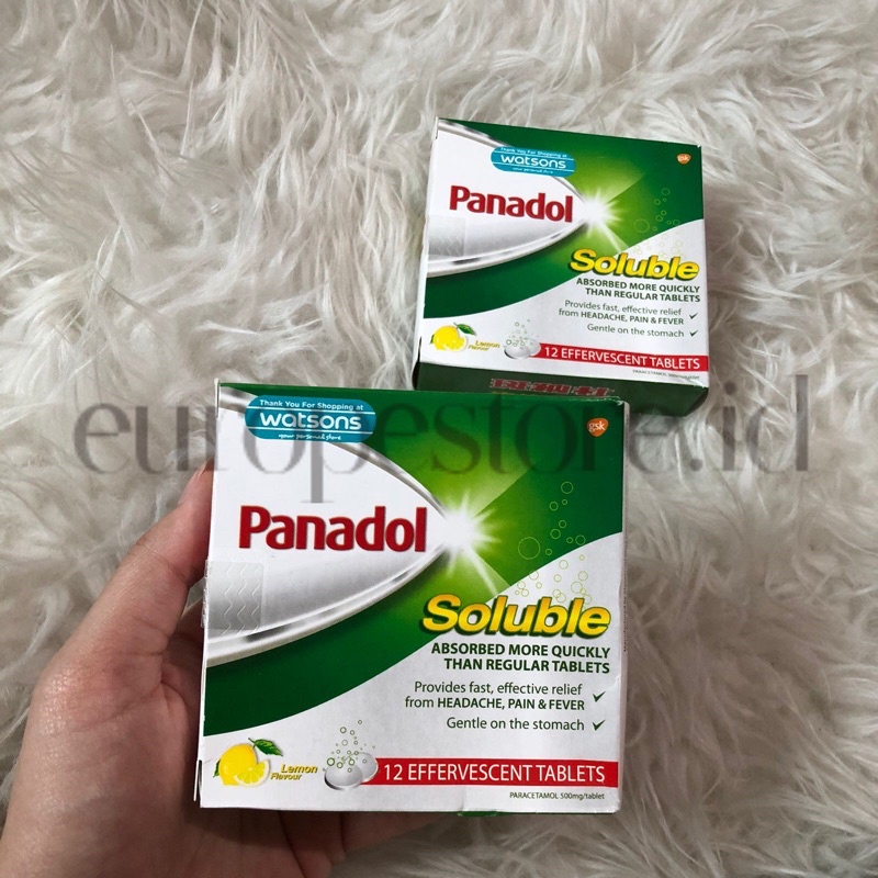 READY STOCK Panadol Soluble 100% Original Singapore