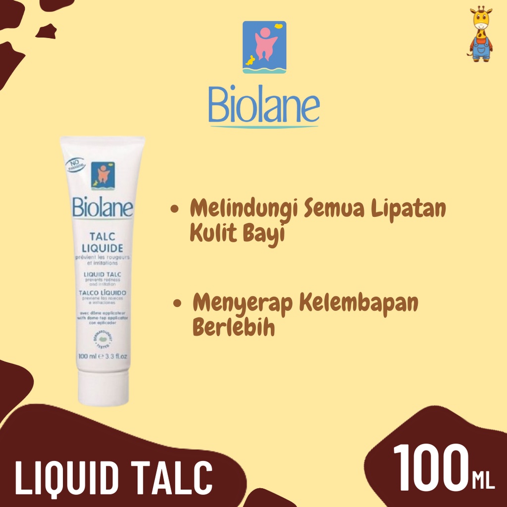 Biolane Liquid Talc 100ml