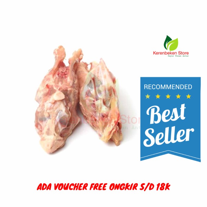 

tulangan ayam kerongkongan per 1kg