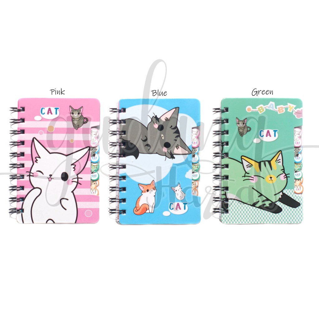 

Notebook Kucing Cat Lucu Memo Unik Notepad Lucu GC 308030