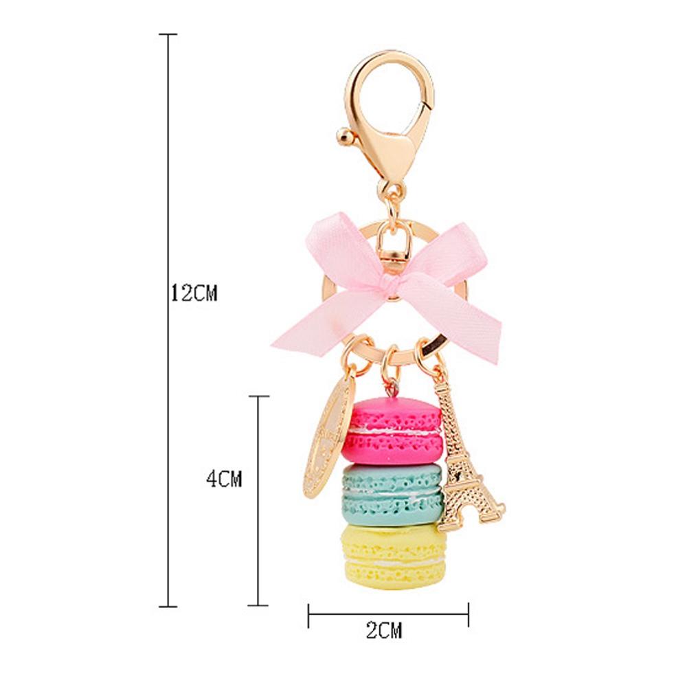 Solighter Gantungan Kunci Holder Fashion Charm Liontin Kue Fashion