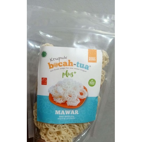 Krupuk Bocah Tua Plus Kerupuk Non MSG Krupuk Anak Anak Bayi MPASI