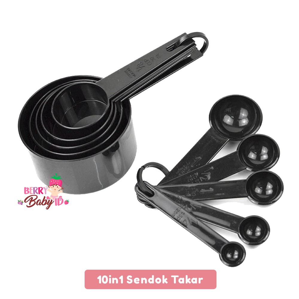 Berry Mart 10in1 Sendok Takar Measuring Spoon Cup Peralatan Masak JKN030 Berry Mart