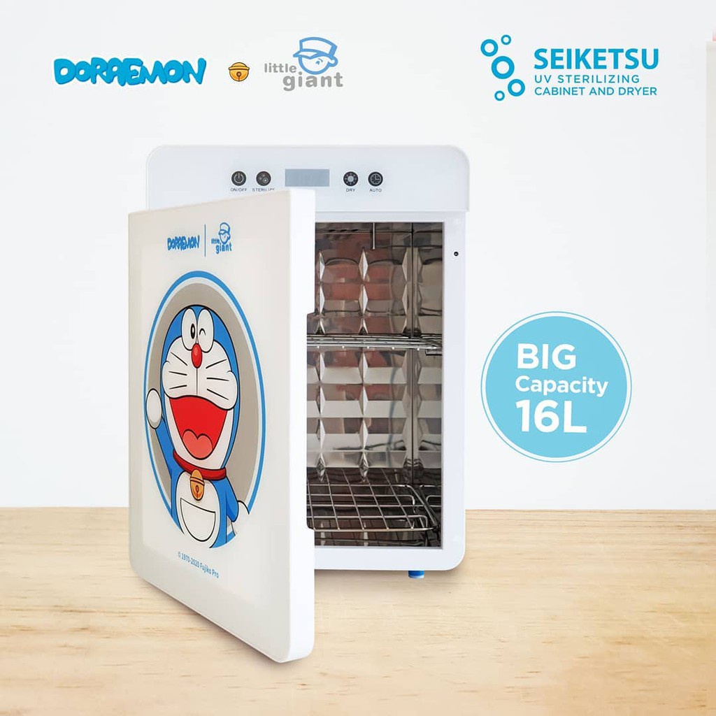 LITTLE GIANT Seiketsu UV Sterilizing Cabinet and Dryer (Doraemon Series) - LG.1770