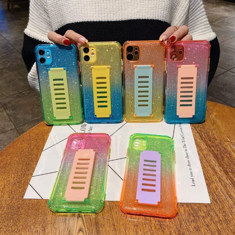 Case Color Strap FOR IPHONE 11 IP 11 PROMAX IP 11PRO IP 6 IP 7 Samsung A01 A11 A10S A71 A51/A31 A31S A30S OPPO A52 A31 A9 2020 C15/C12 C3 CW 5i XIAOMI NOTE 9 PRO NOTE 9 REDMI 9 9C 9A 8A/8