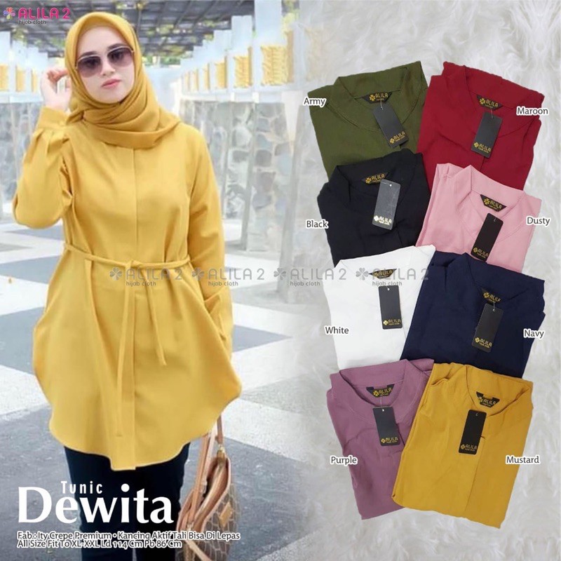 ATASAN TUNIK DEWITA// TUNIK DEWITA // TUNIK ORI ALILA// ATASAN TUNIK WANITA //ATASAN TUNIK ORI ALILA