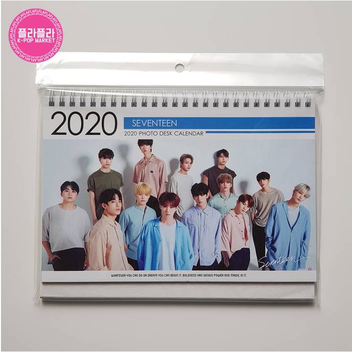 

Kalender Meja K-POP 2020-2021 Stray Kids Seventeen Twice TXT