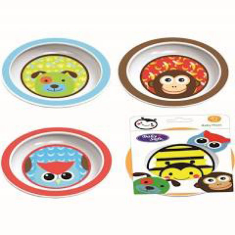 MY Baby Safe SK002 Plate Yellow Piring Makan Anak Bayi