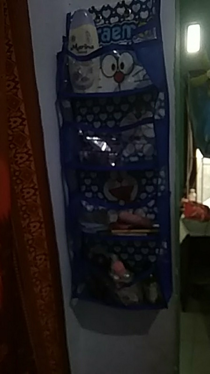 Rak Gantung 5 In 1 Tas Sepatu Kosmetik Jilbab Multi