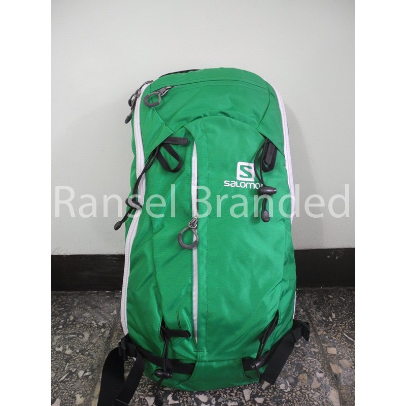 Tas Ransel Backpack bike Salomon Quest 15 hijau