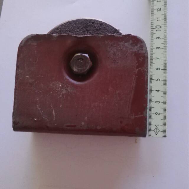 RODA PAGAR BESI RODA BUBUT 10 CM