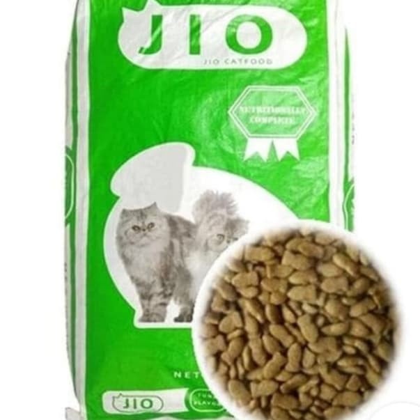 grab/gojek jio tuna repack 20 kg - or cat food makanan kucing jio 20kg