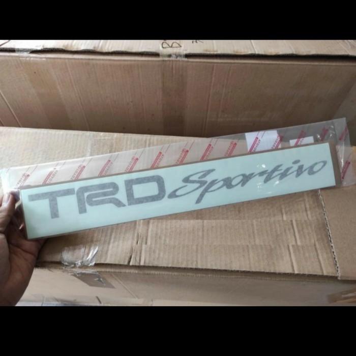stiker trd sportivo rush new original