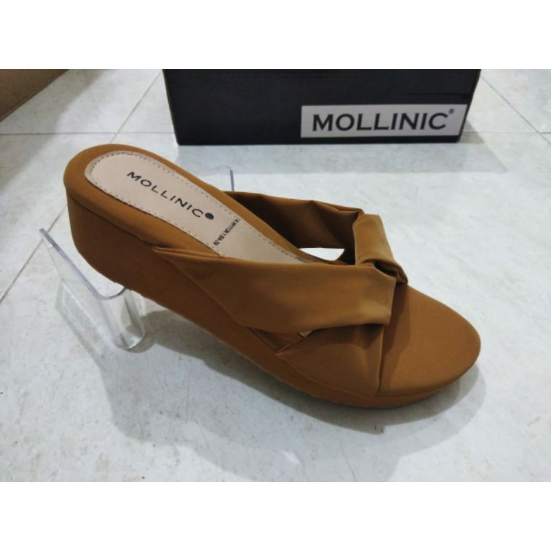 Sandal Wedges Wanita Mollinic